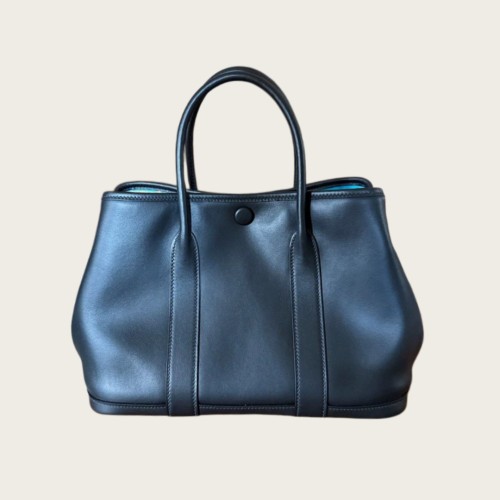 Imported Swift Leather Inspired Gardenparty Bag 23cm