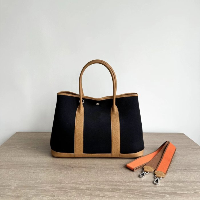 Genuine Cowhile Leather Inspired Gardenparty Bag