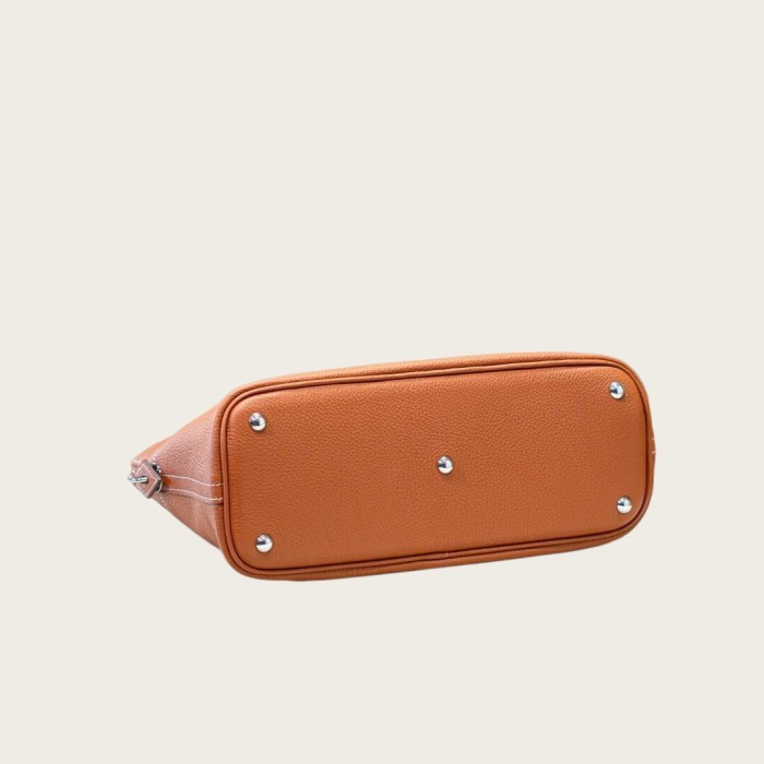 Cowhile Toto Leather Inspired Bolide Handbag