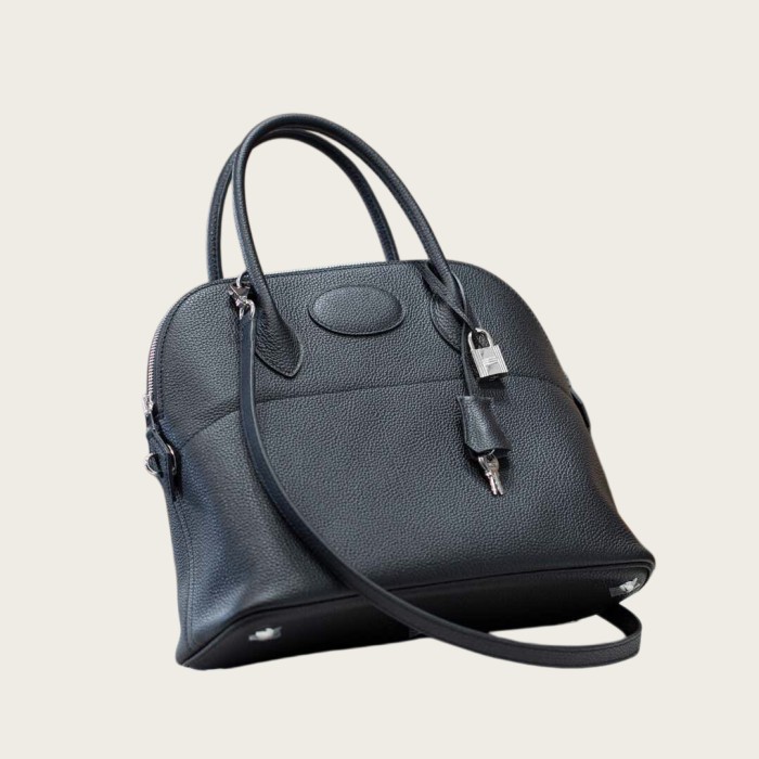 Cowhile Toto Leather Inspired Bolide Handbag