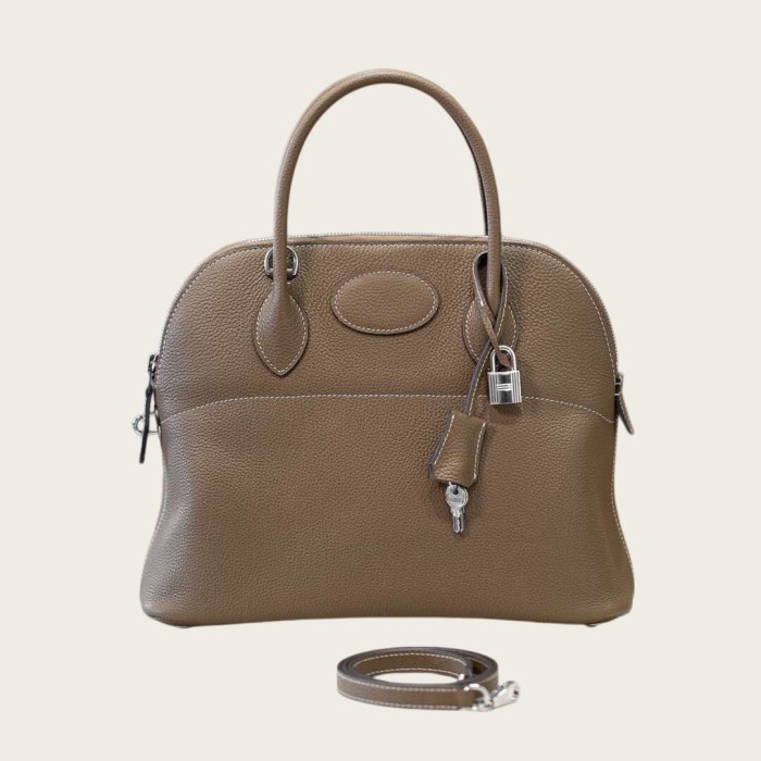 Cowhile Toto Leather Inspired Bolide Handbag