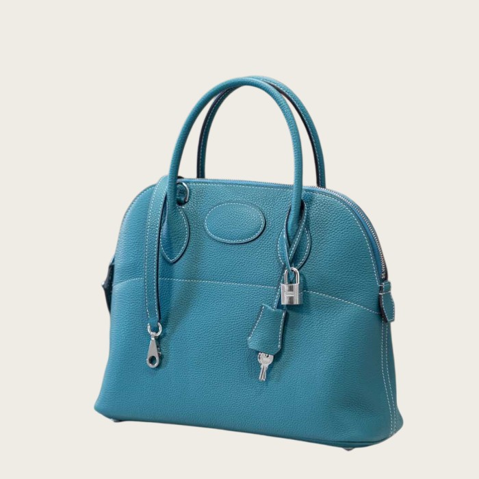 Cowhile Toto Leather Inspired Bolide Handbag