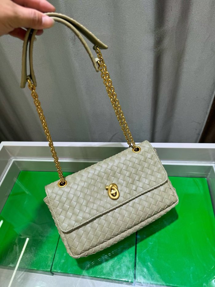 Woven Chain Shoulder Bag