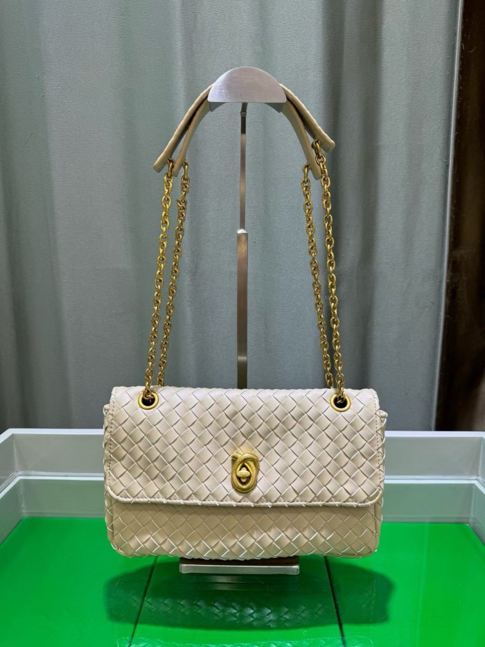 Woven Chain Shoulder Bag