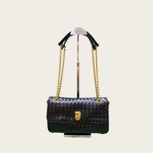 Woven Chain Shoulder Bag