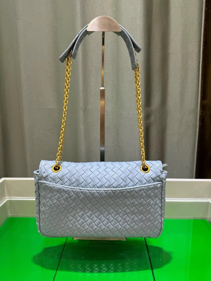 Woven Chain Shoulder Bag
