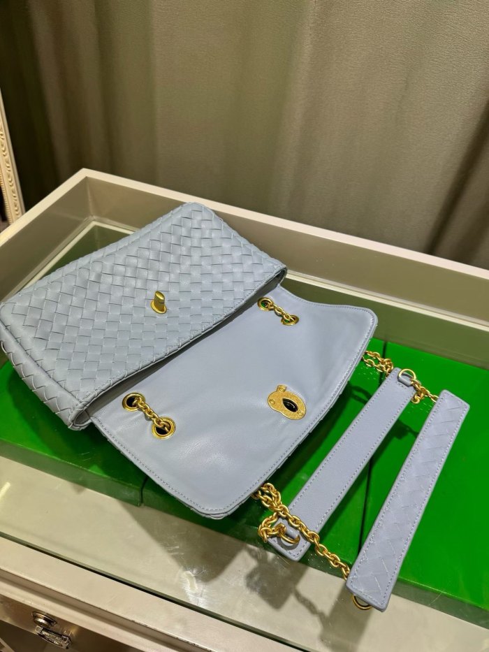 Woven Chain Shoulder Bag