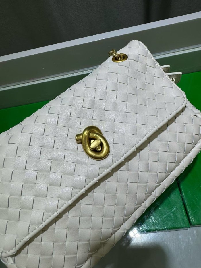 Woven Chain Shoulder Bag
