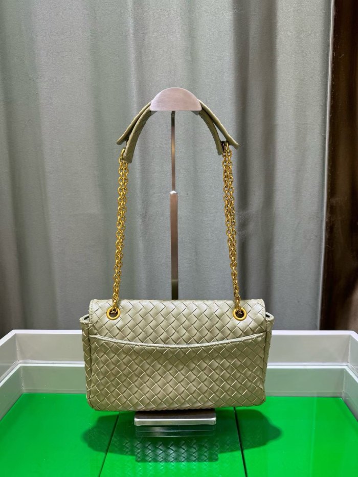 Woven Chain Shoulder Bag