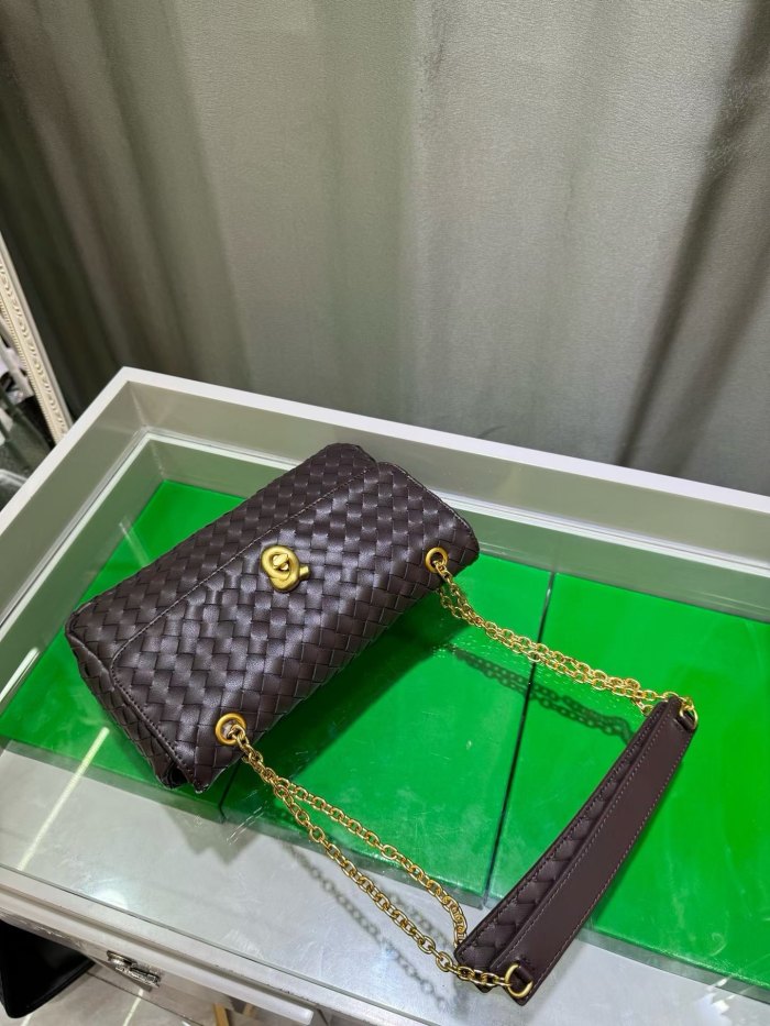 Woven Chain Shoulder Bag