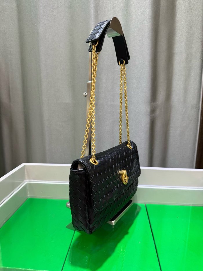 Woven Chain Shoulder Bag