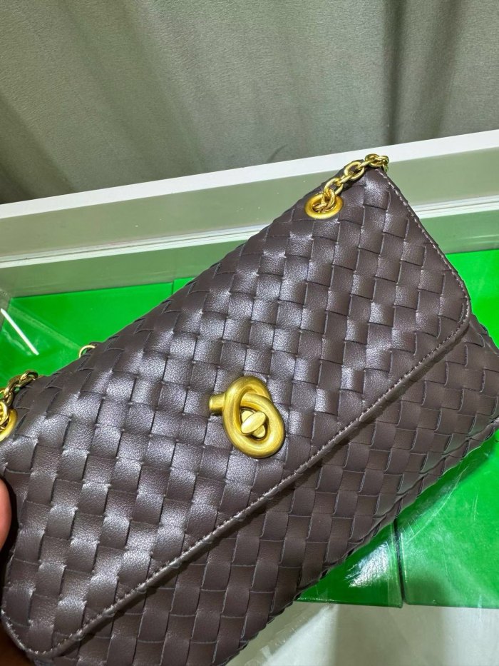 Woven Chain Shoulder Bag