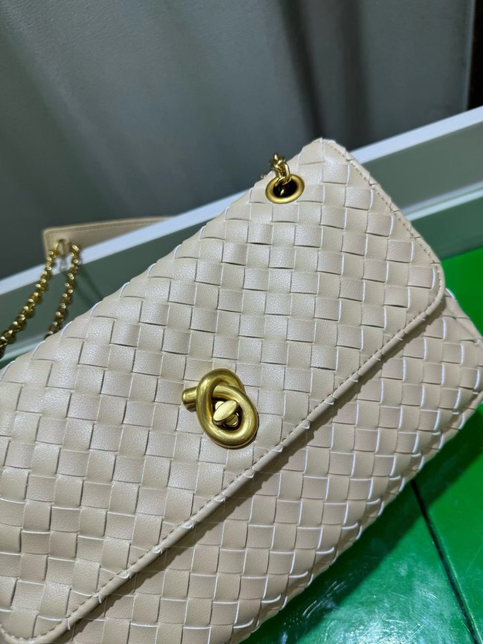 Woven Chain Shoulder Bag