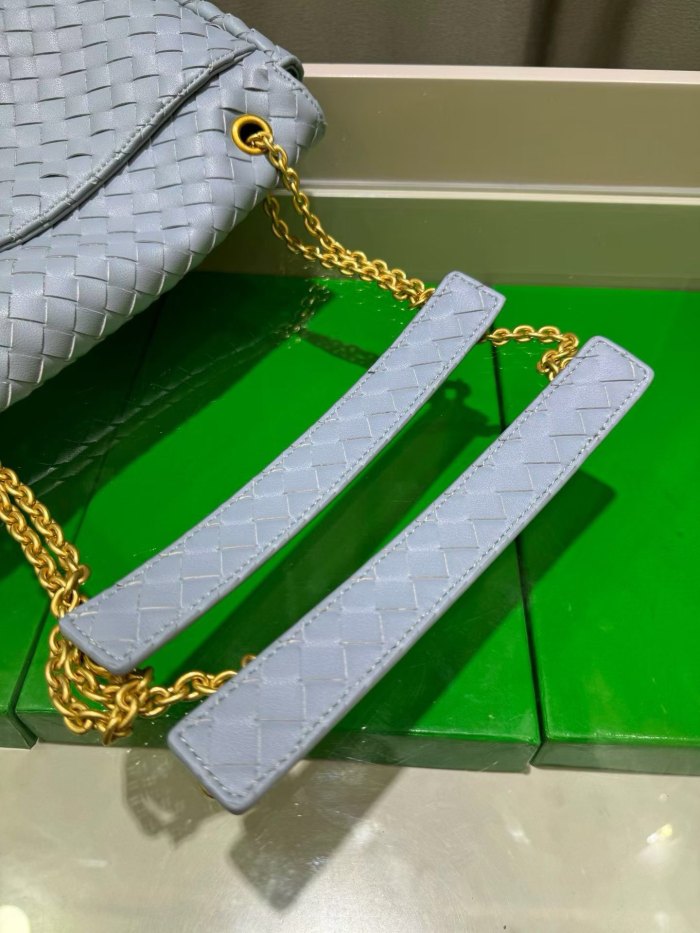 Woven Chain Shoulder Bag