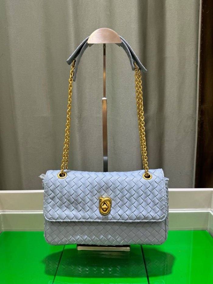 Woven Chain Shoulder Bag