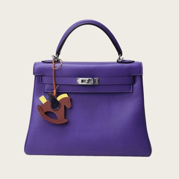 Imported Swift Leather Crossbody Bags