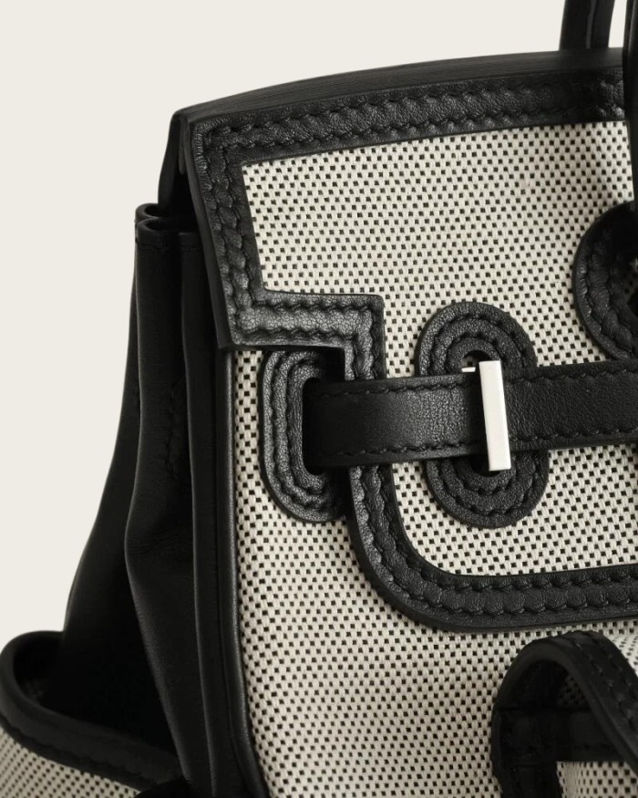Leather Patchwork Tote Bag