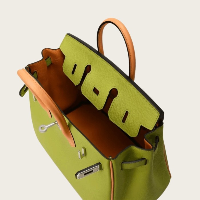 Genuine Epsom Leather Tote Bag
