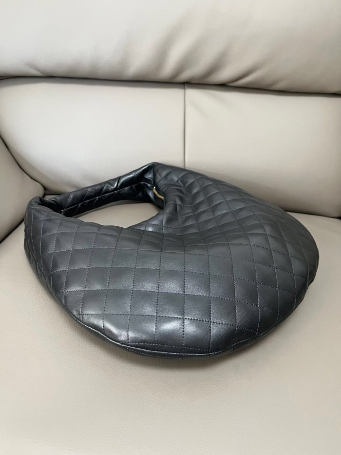 Genuine Sheepskin Leather Hobo Bag