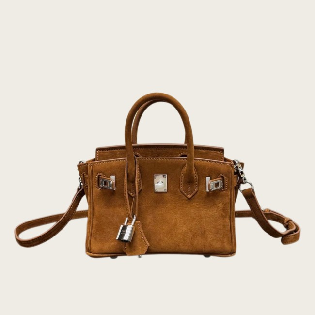 Suede Mini Crossbody Bag