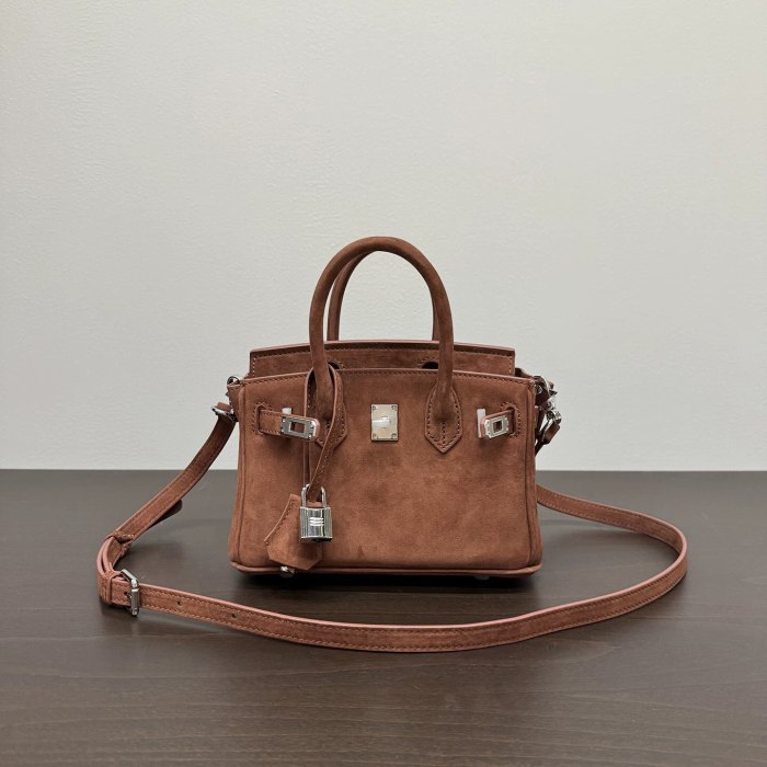 Suede Mini Crossbody Bag 