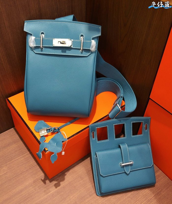 Togo Leather Chest Bag