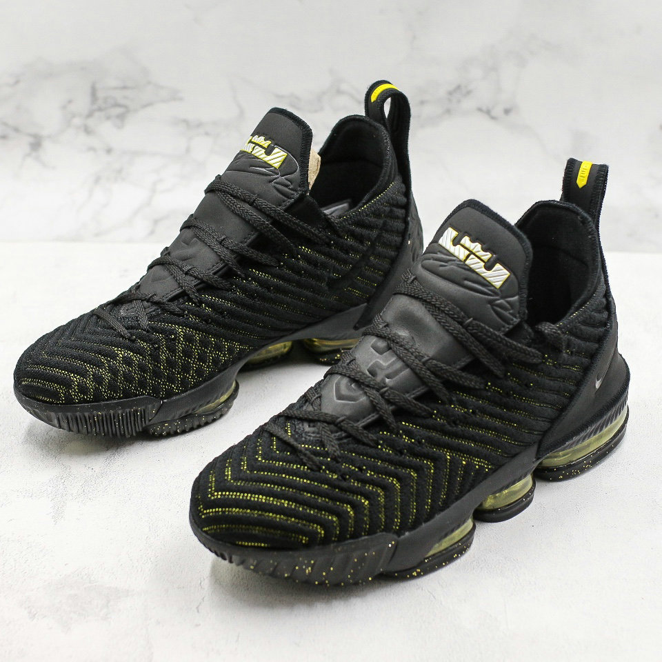 Only USD $ 100.00 For The Nike LeBron 16 EP Black Gold At www.tier0snkrs.com