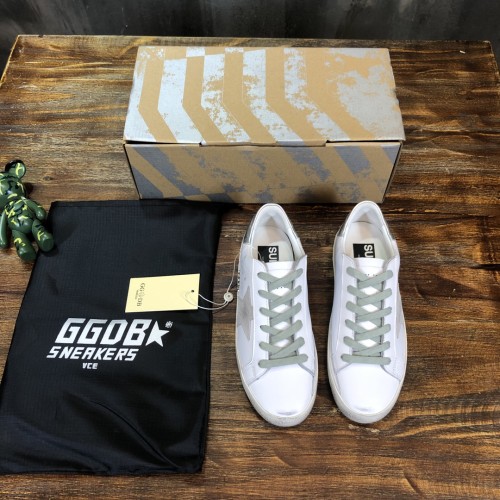 Golden Goose Superstar distressed-finish sneakers 5
