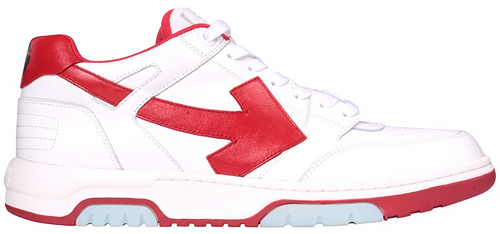 OFF-WHITE OOO Low Out Of Office White Red