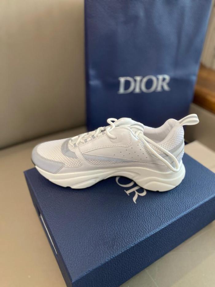 Dior B22 White Silver