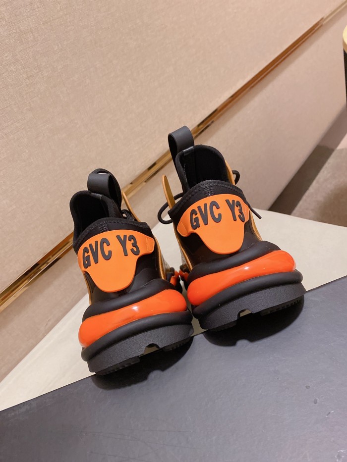 Y-3 Kaiwa Lace-Up Sneakers 4