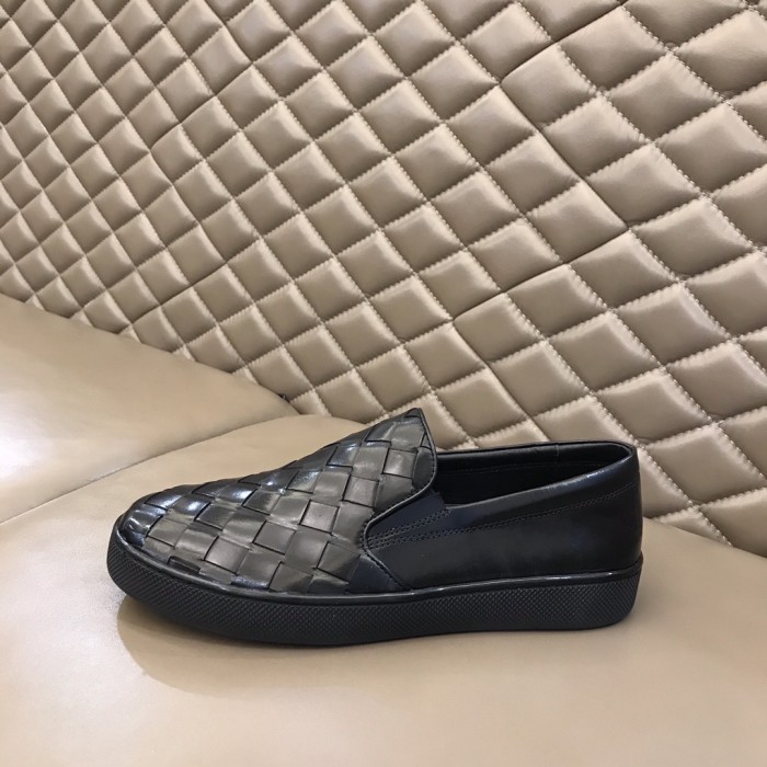 Bottega Veneta Intrecciato Leather Loafers 1