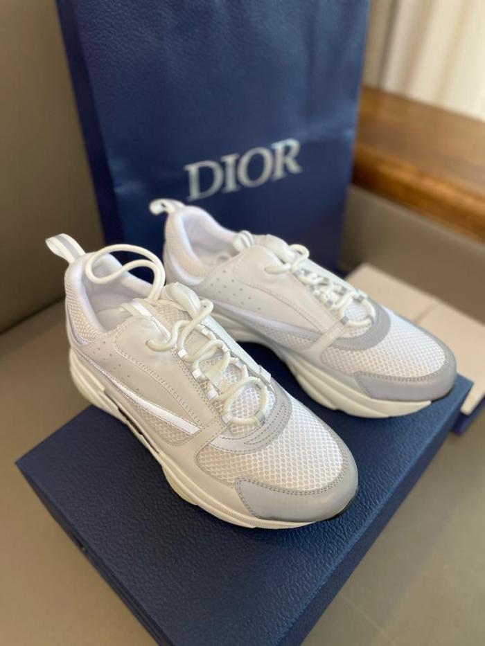 Dior B22 White Silver