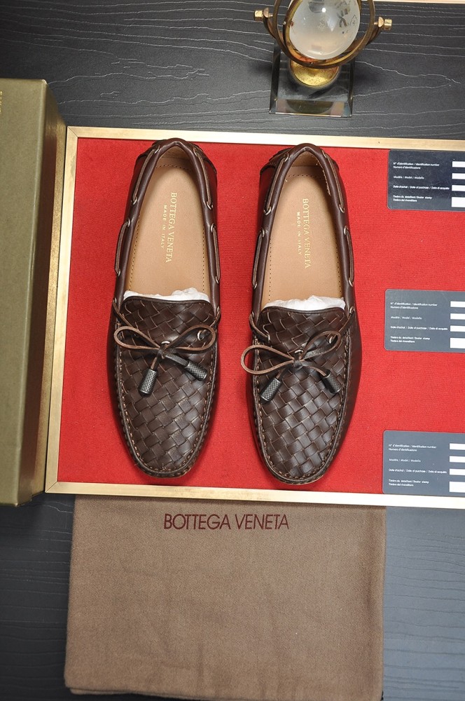 Bottega Veneta Intrecciato Leather Loafers 8