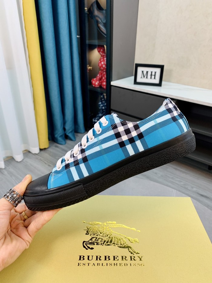 Burberry Perforated Check Sneaker 34