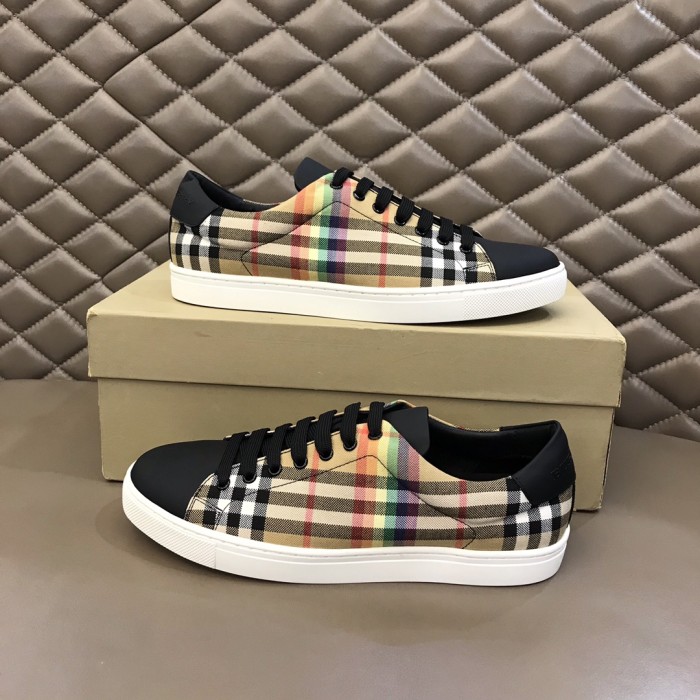 Burberry Perforated Check Sneaker 50