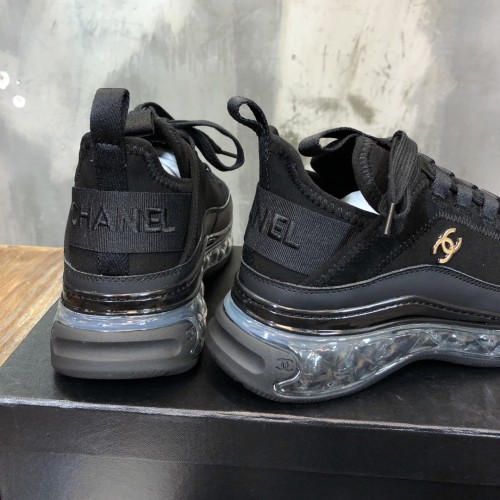 Chanel Fabric & Suede Calfskin Low Top Sneaker 14