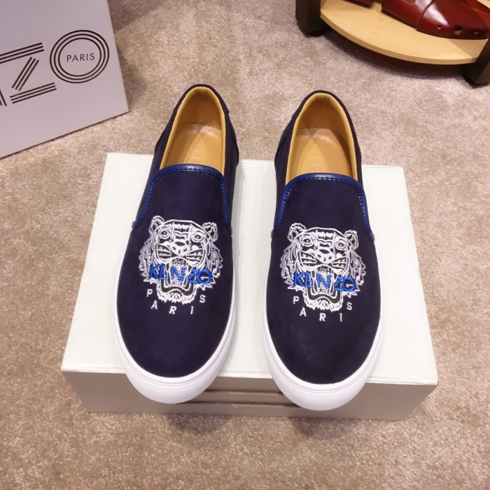 Kenzo K-SKATE Tiger canvas slip-on sneakers 12