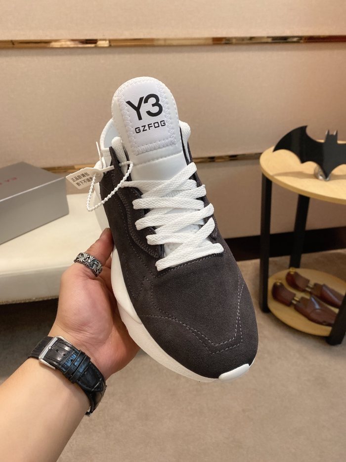 Y-3 Kaiwa Lace-Up Sneakers 44