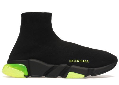 Balenciaga Speed Trainer Clearsole Yellow Fluo