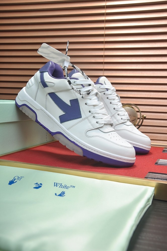 Off-White Out of Office White Purple