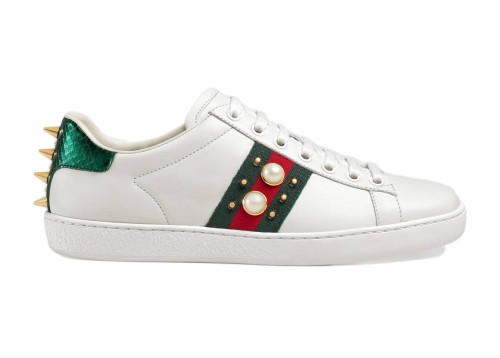 Gucci Ace Studded Pearl (W)