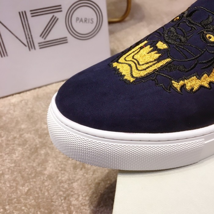 Kenzo K-SKATE Tiger canvas slip-on sneakers 10