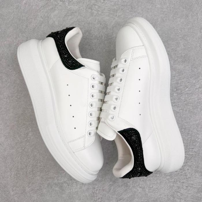 Alexander McQueen Oversized Sneaker in White/jet Black