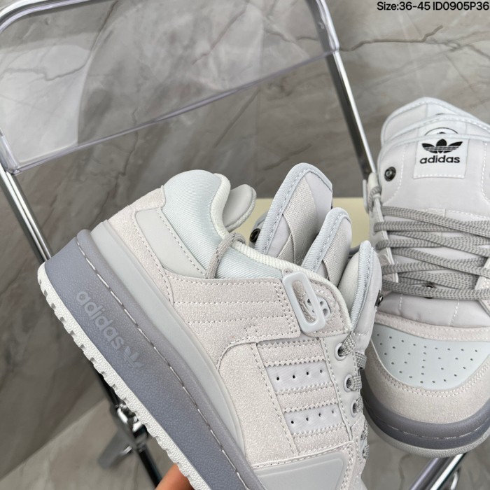 Bad Bunny &adidas originals  Forum Low  White rice gray