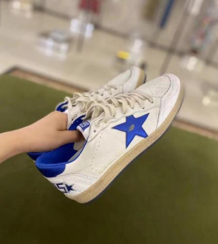 GOLDEN GOOSE 'Ball star' sneakers Blue