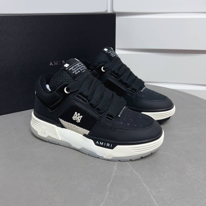 AMIRI logo-patch lace-up sneakers