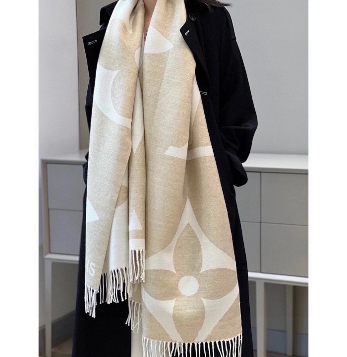 Louis Vuitton cashmere scarf M77407Size: 200x70cm
