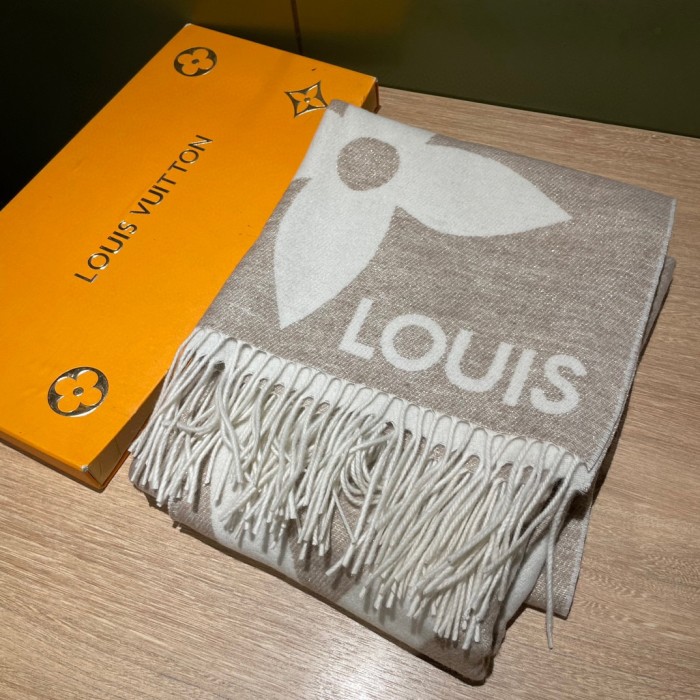 Louis Vuitton cashmere scarf M77407Size: 200x70cm