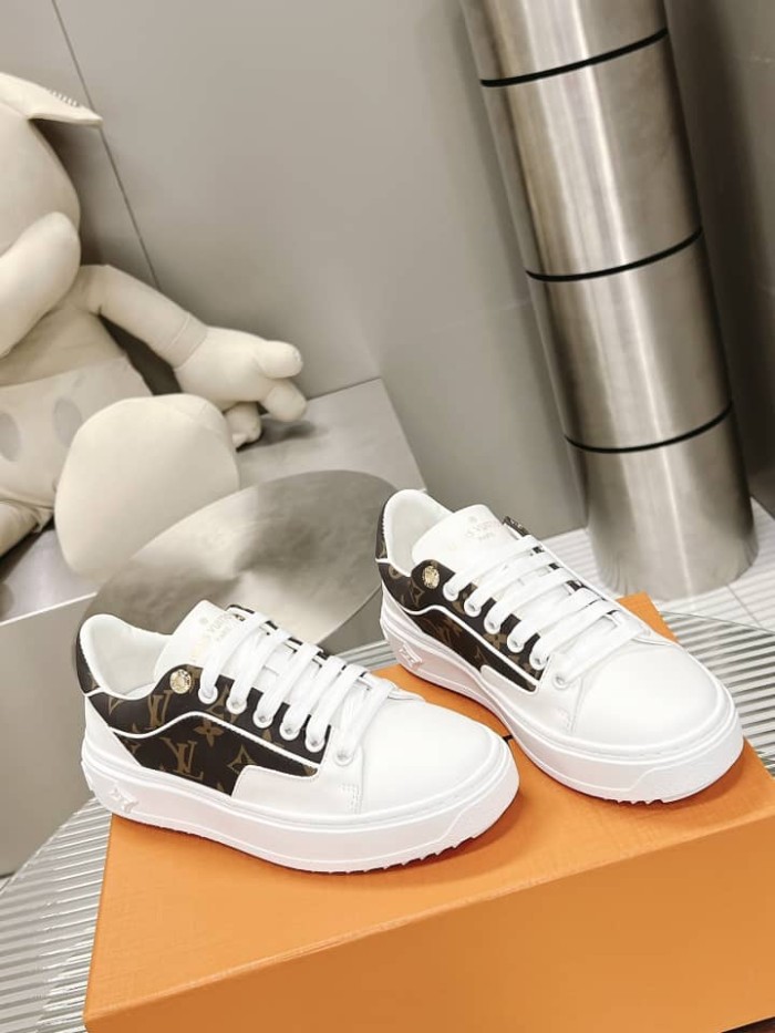 Louis Vuitton Time Out Sneaker Cacao Brown